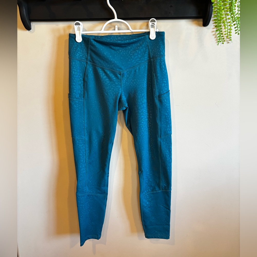 Joe Fresh Teal Activewear Leggings